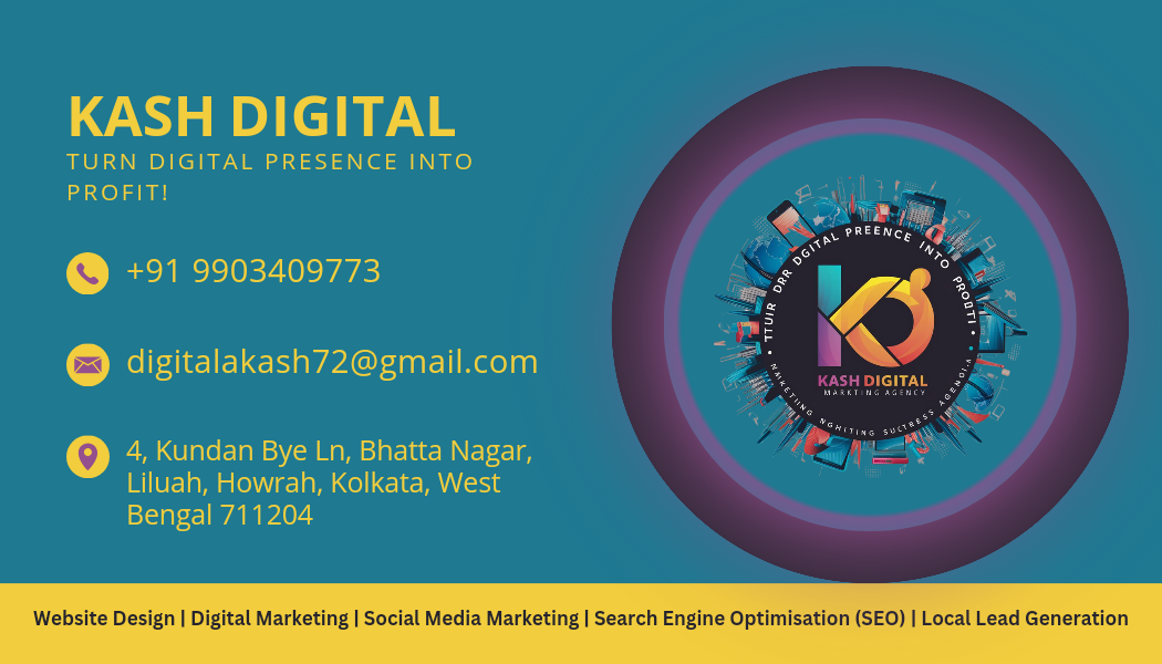 Cover photo of Kash Digital: Website & Social Media services in Liluah Howrah